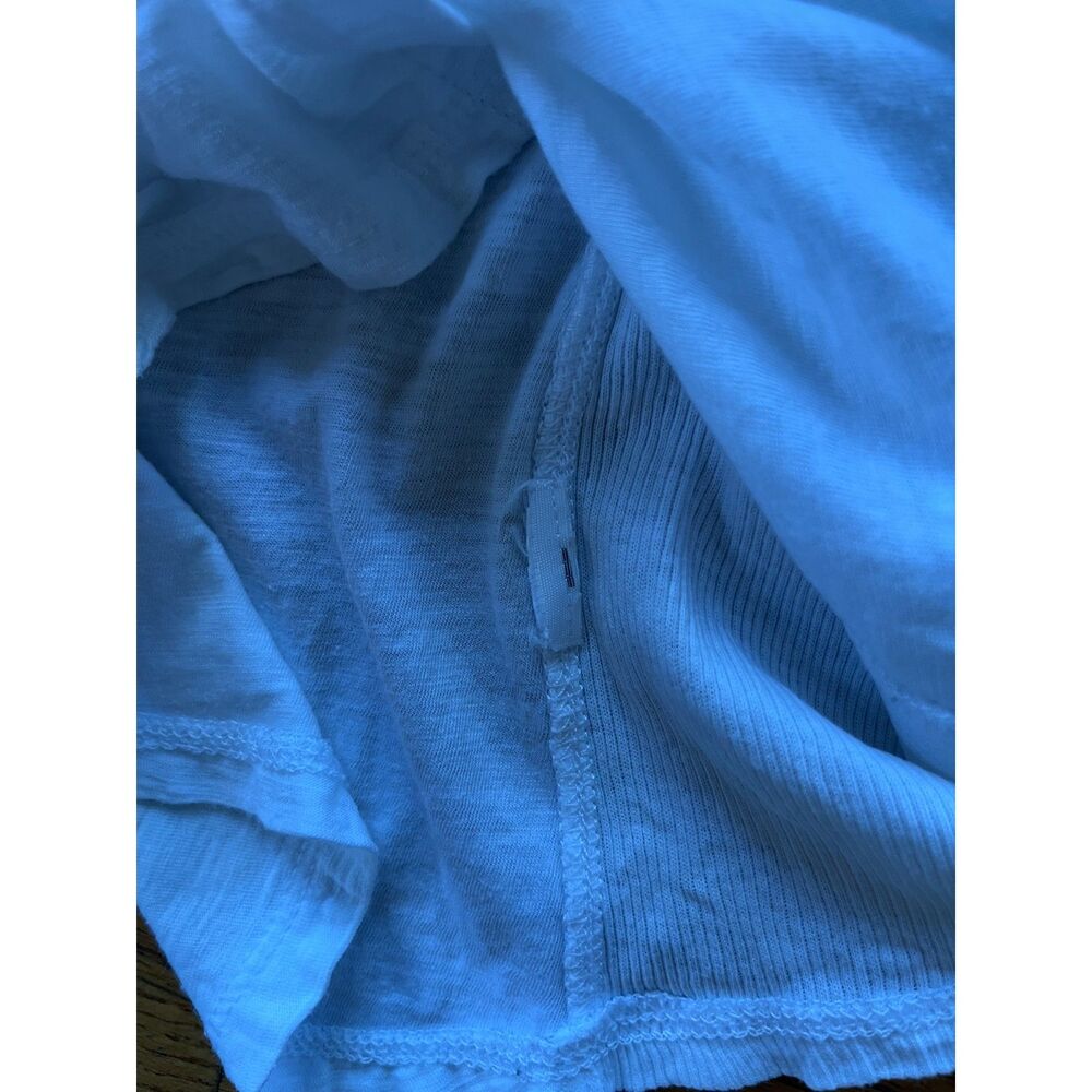 Standard JAMES PERSE White Cotton Button Down Shirt Top   Women's Size 2 Medium - Picture 5 of 10